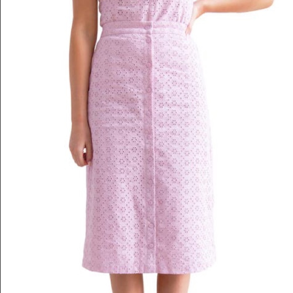 Rachel Parcell eyelet skirt